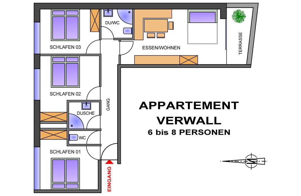 Apart Bellevue Pettneu am Arlberg Szoba fotó